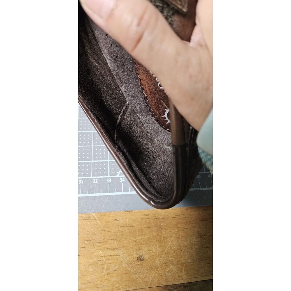 Earth Origins MARLA 2 Heeled Loafers Womens Size‎ 9M Brown Leather - Picture 8 of 11